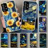 Чехол для телефона «Звездная ночь» Ван Гог для Samsung Galaxy A12 A22 A32 A52 A72 A02S A51 A50S A31 A20S A10S Note 20 Ultra 10 P