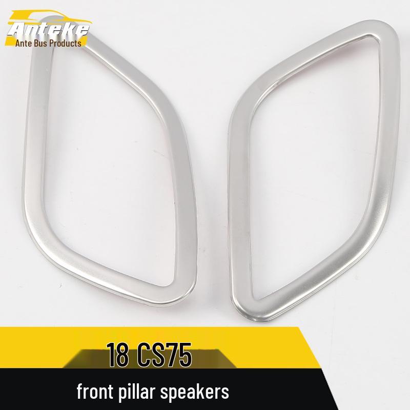 CS75 Front A-Pillar Speaker Ring & Center Console Triangle Cover