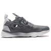 Reebok Furylite Clean Minimalist Fabric Synthetic Leather Low-Top Marathon Running Shoes Women Sneaker Dark-Gray BD1436