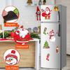 Рождественский Магнит на Холодильник Санта Клаус Снеговик Гном Лось Веселого Рождества Гаражные Двери Кухня