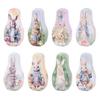 Easter Tinplate Candy Box Bunny Pattern Cookie Biscuit Storage Tin Metal Empty Chocolate Treat Packaging Container Easter Gift Box with Lid for