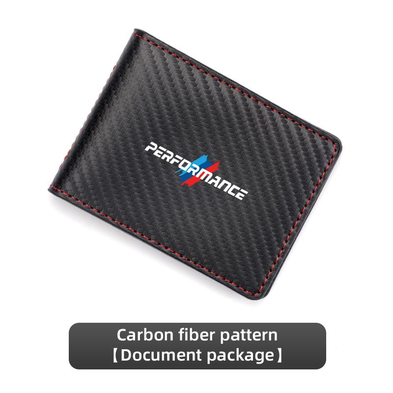 AAAOX1 Card holder high-end driver's license certificate package accessories For BMW Performance E46 E90 F10 F30 X3 F20 E60 E70