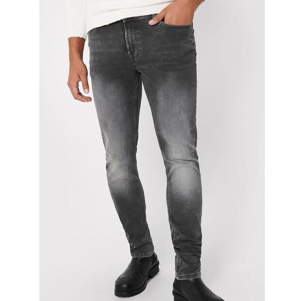 Джинсы Only & Sons Loom 22017103 серый Slim Fit