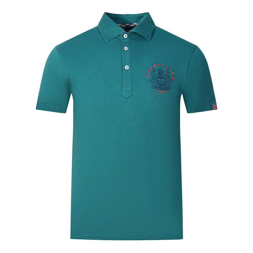 Aquascutum Unisex Adult Aldis London Logo Polo Shirt