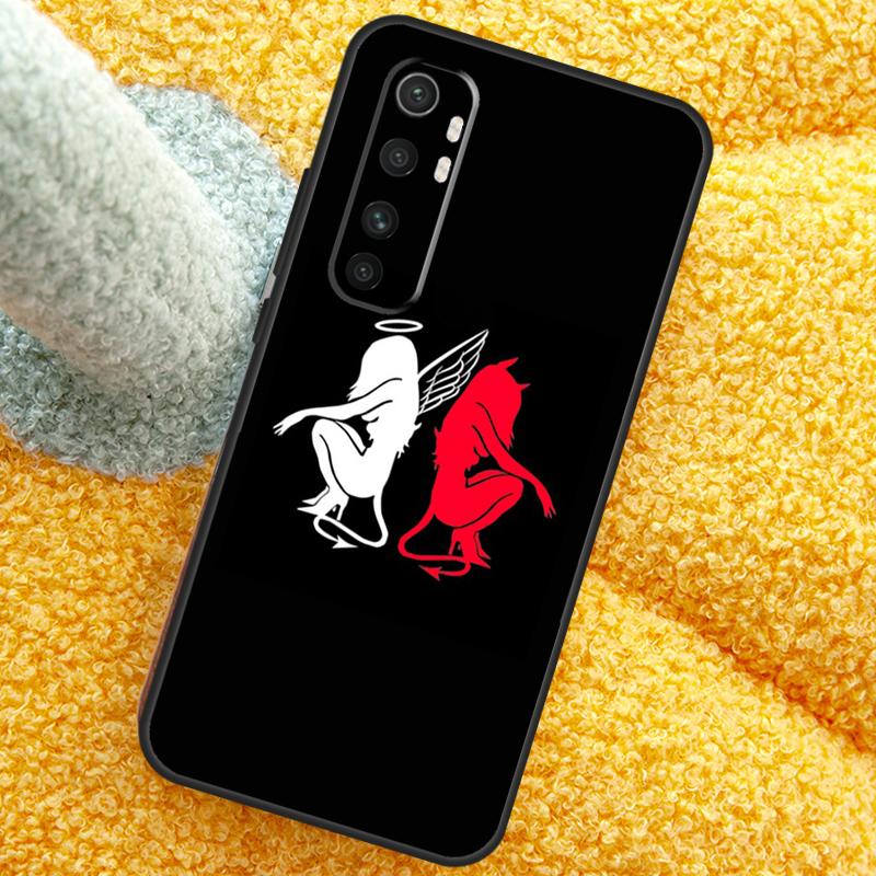 Чехол Девочка Ангел Дьявол Для Xiaomi 15 Ultra 14 13T 14T 15T 17 Pro Max Чехол Для POCO X7 Pro X5 X6 F5 F6 F7 F8
