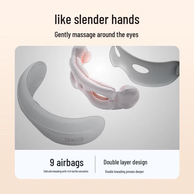 SKG E3 Series Heated Air Pressure Eye Massager