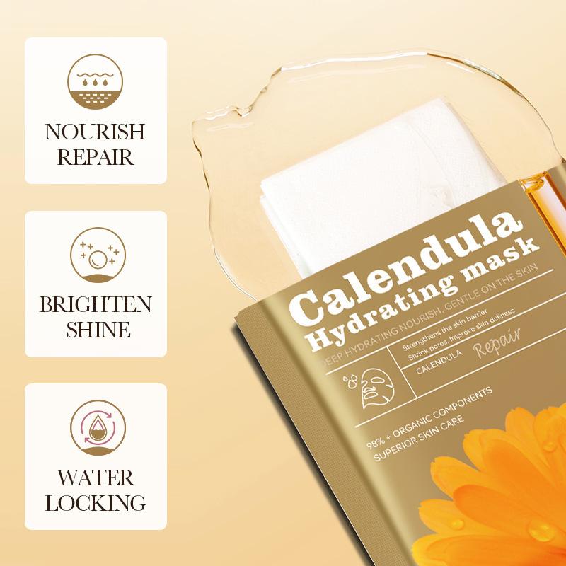 Sadoer Calendula Hydrating Repair Mask Смягчающая увлажняющая маска-патч