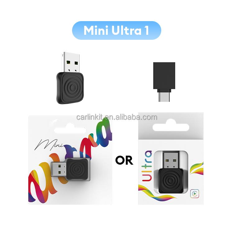 Oem Odm Обновление 2-в-1 CarPlay Dongle Android Auto Адаптер Проводной Car Play Дисплей к Беспроводному Carlinkit Умная AI Стриминговая Коробка