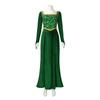 Shrek Princess Fiona Cosplay Costume Princess Fiona Green Long Dress Cosplay Costume