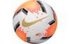 Nike Футбольный мяч размера 5 Резиновый Машинная строчка Унисекс Белый Оранжевый SC3952-100