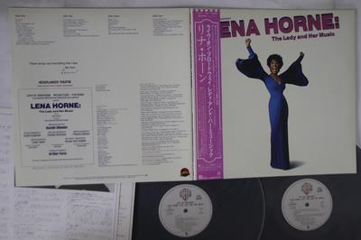Виниловая пластинка LENA HORNE - Live On Broadway Лена Хорн The Lad P6477W WARNER BROS 1981 Япония Obi Джаз Б/у