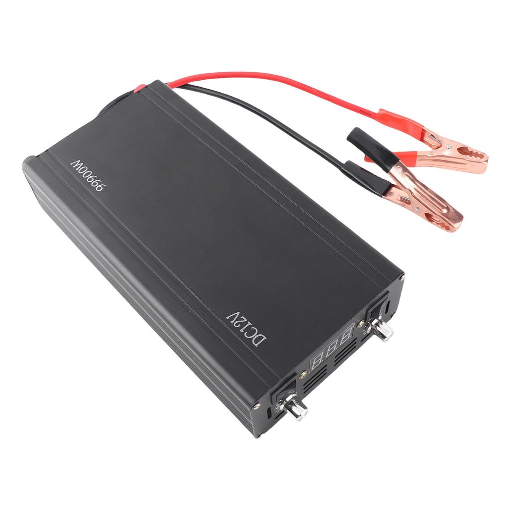 Двойной инвертор с переменной частотой, высокая мощность, корпус из чистого медного алюминиевого сплава, 70А, умный трансформатор для аккумулятора DC12V