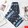 Thailand Elephant Wide-Leg High-Waisted Summer Pants for Women – Lightweight, Drapey, Floor-Length