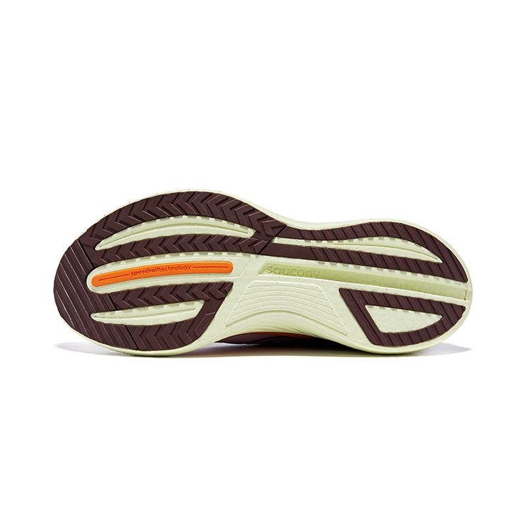 SAUCONY Endorphin Speed 3 Comfortable Breathable Mesh Cushioning Rebound Low-Top Racing Training Running Shoes Unisex Sneaker Beige Brown S20756-215