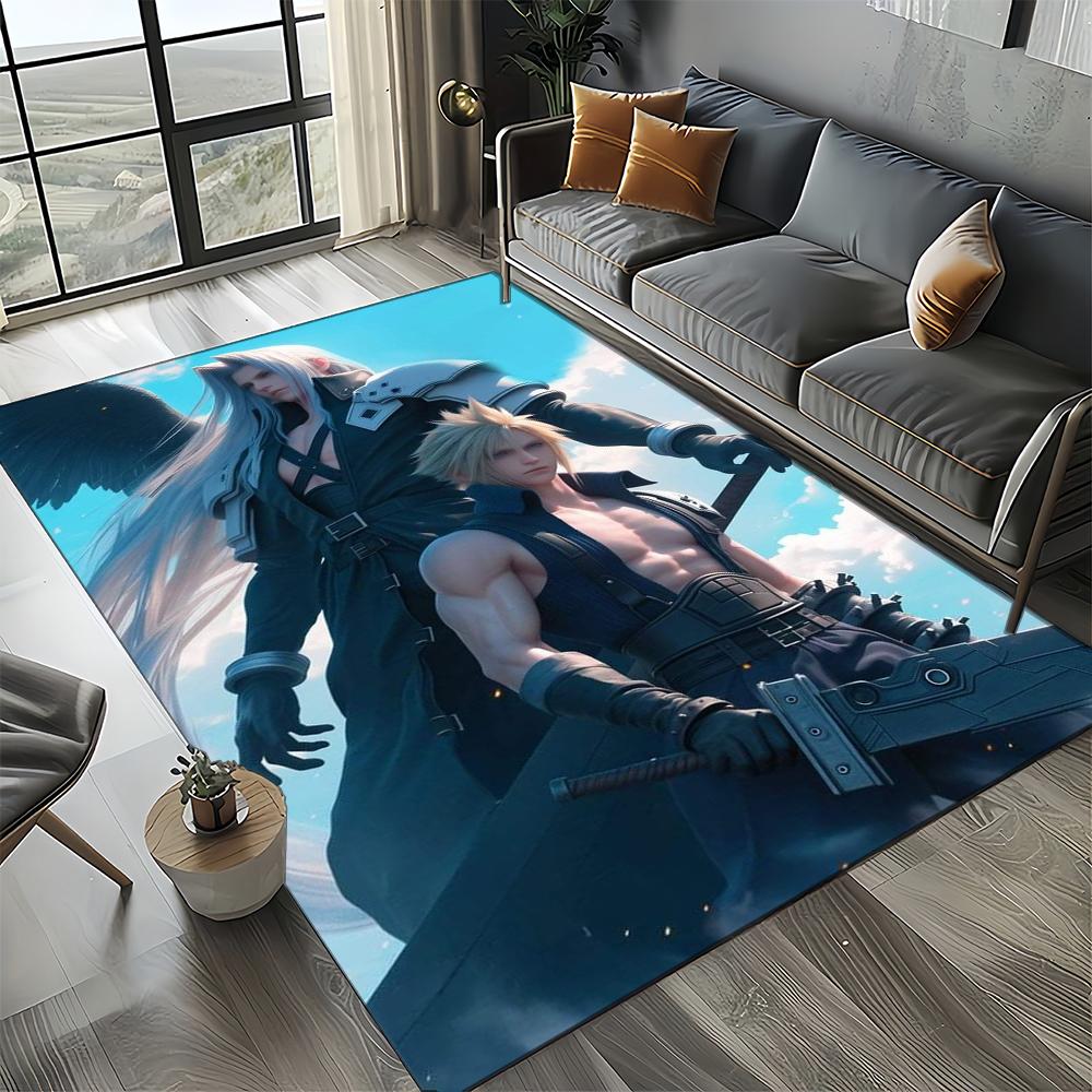 27 Стилей Новый Сефирот Игры Final Fantasy Клауд Тифа Аэрит Ковер Коврик для Гостиной Спальни Дома Дивана,Детский Нескользящий Коврик для Пола