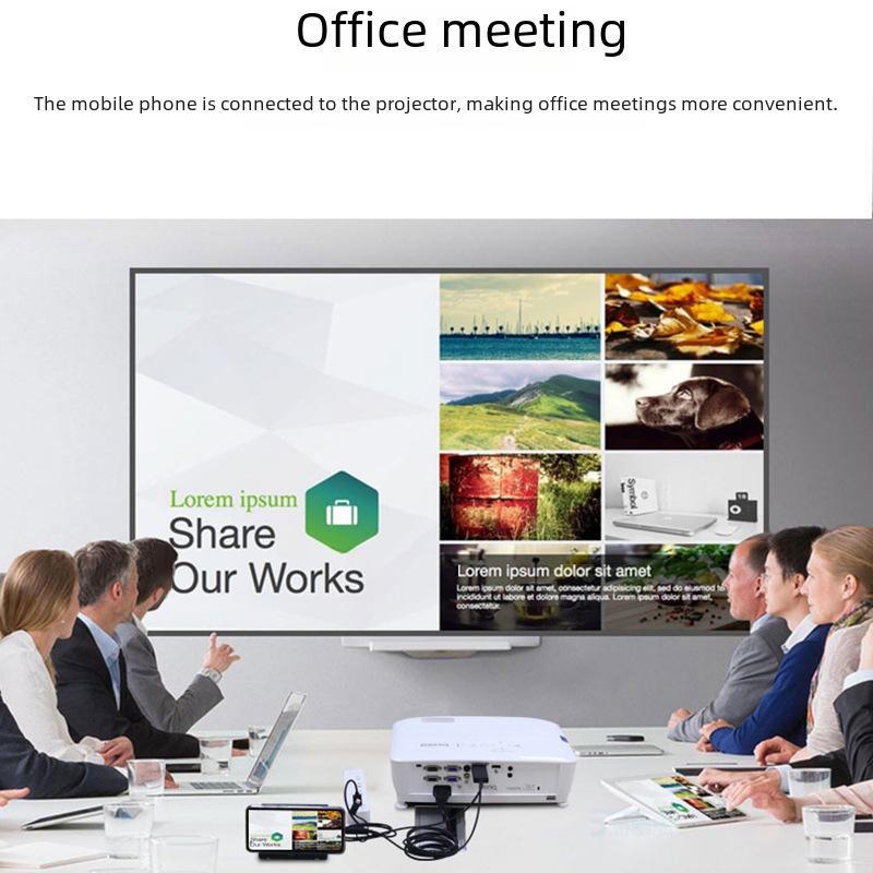 Кабель для проекции экрана Lightning HDMI «Три в одном» для iPhone