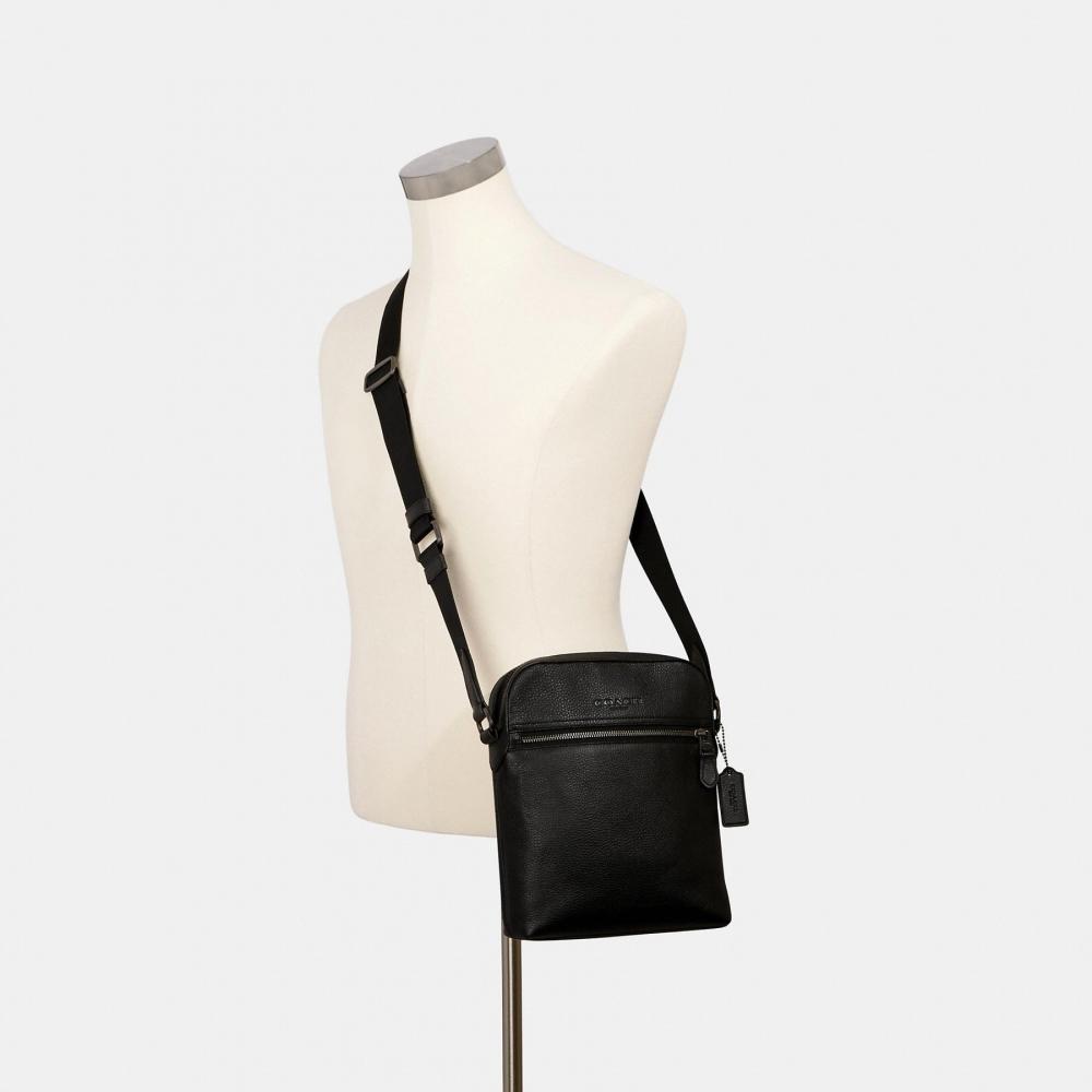 Coach Сумка для перелетов Houston, цвет черный, металлик