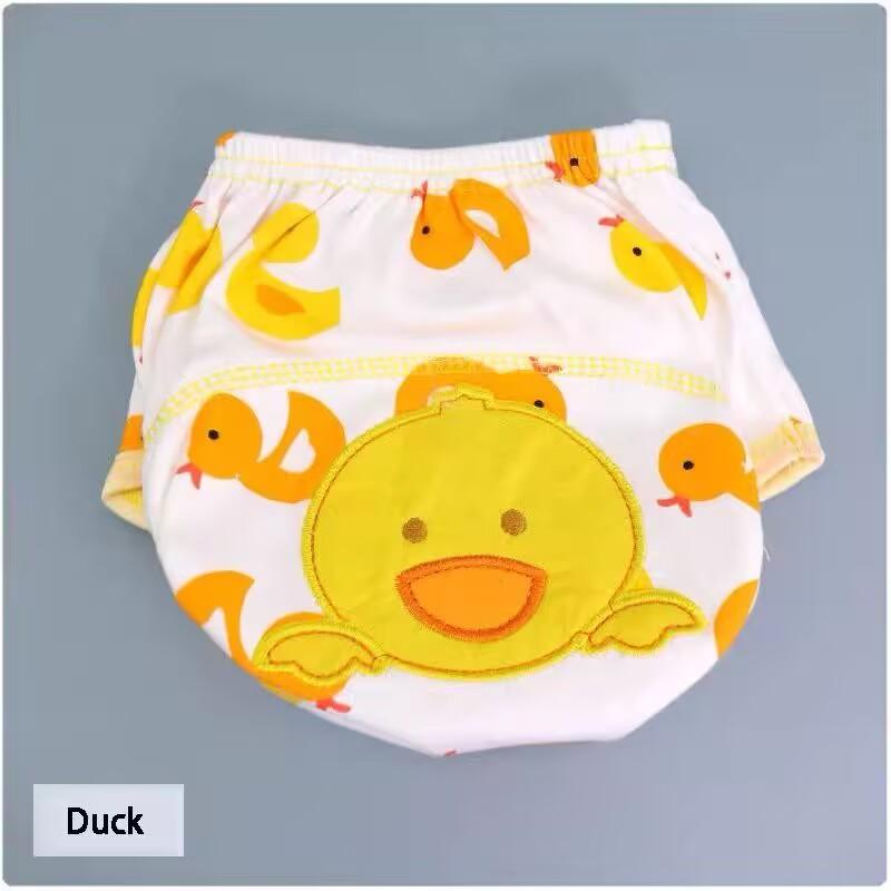 Cartoon Baby Training Soft Pants Baby Underwear Reusable Cloth Diapers
