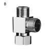 Switch Connect Shower Head Faucet Adapter Diverter Valve Water Tap Connector Kitchen Sink Splitter