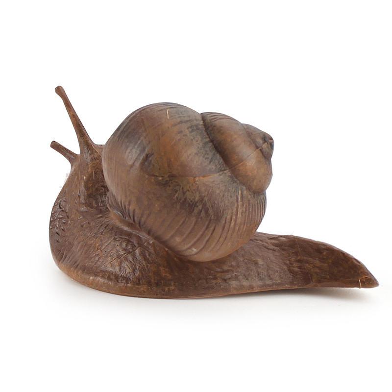 ПВХ Улитка Садовое Украшение Реалистичная Статичная Модель Животного Для Ландшафтного Дизайна Газона