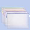 5PCS PVC File Contract Folders A4 Test Paper Storage Tool File Folders  for Schoolwork Office