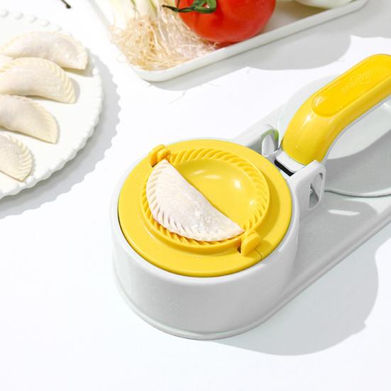 2 шт., кухонная машина для изготовления пельменей, кожа для пельменей и пресс-форма для пельменей, гаджеты 2-в-1, многофункциональная фаршированная булочка на пару, инструмент для изготовления DIY пирогов