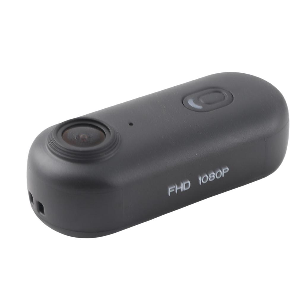 Pet Collar Camera 1080P HD Wireless Wide Angle Magnetic Wrable Video Recorder Small Action Camera with Back Clip for Outdoor Sports