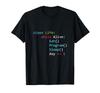 Python Programming The Life As a Programmer T-Shirt