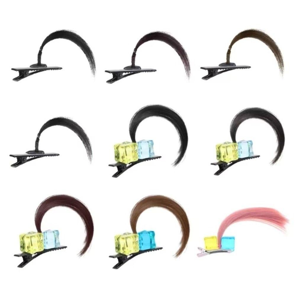 Anime Headwear Barrettes Ahoge Style Hair Claw Clip Sweet Wig Catch Clip Girls Accessories