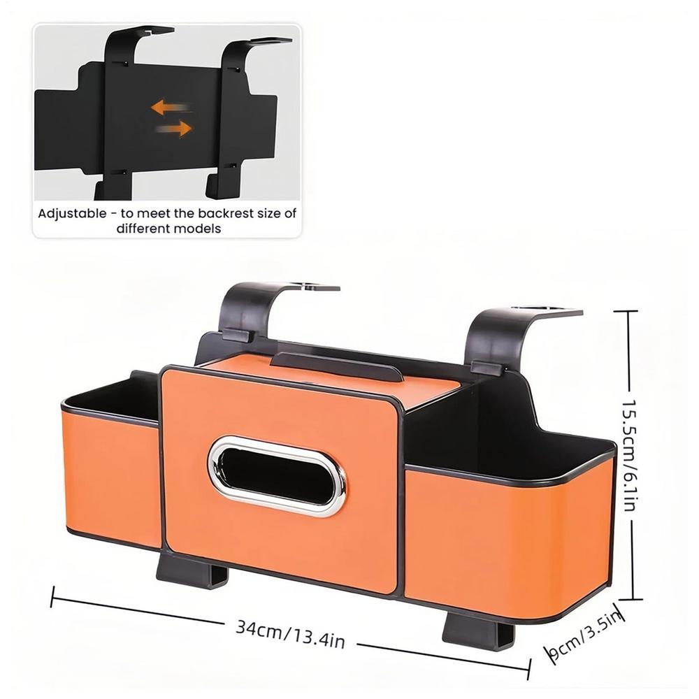 Backseat Car Organizer Tissue Storage With Hooks Car Organizers And Storage For Truck Travel Toddler Women Kids Men Trip Road