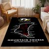 Isle Of Man Tt Race Themed Anti-Slip Rugs - Polyester Home Decor, Suitable for Bedrooms, Living Rooms, Doorways, Studios, and Decorations