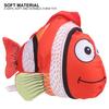 Fish Toy Interactive Red Goldfish Toy Cat Biting Chewing and Kicking Toy for Indoor Cats