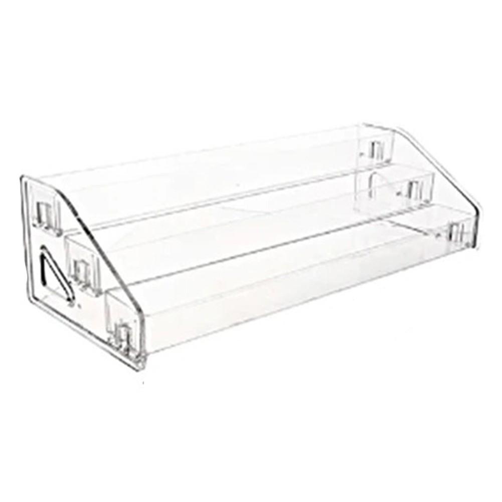 Acrylic Ladder Display Rack Transparent Multi Tier Stand for Collectible Items