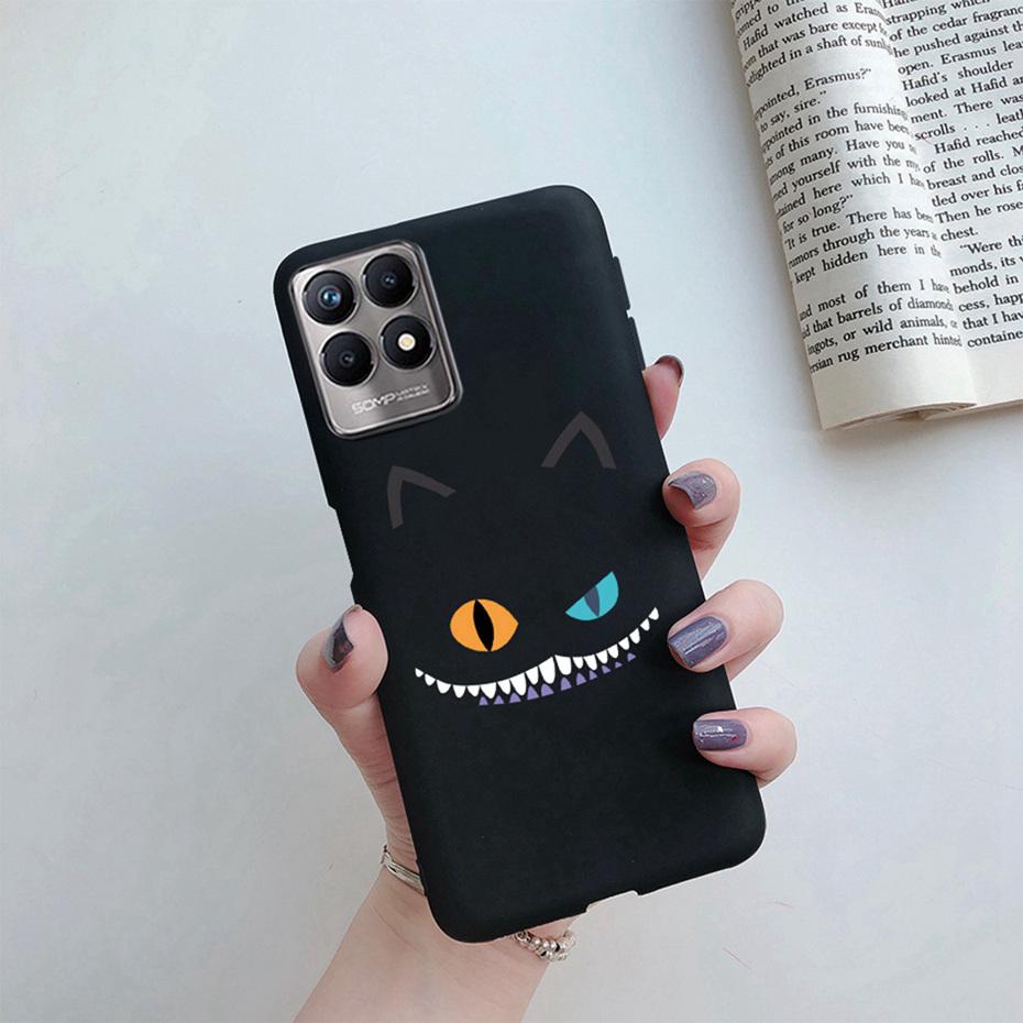 For Realme Narzo 50 Case RMX3286 Cute Painted Soft Silicone Back Cover for OPPO Realme Narzo 50 Phone Case Bumper Narzo50 Coque