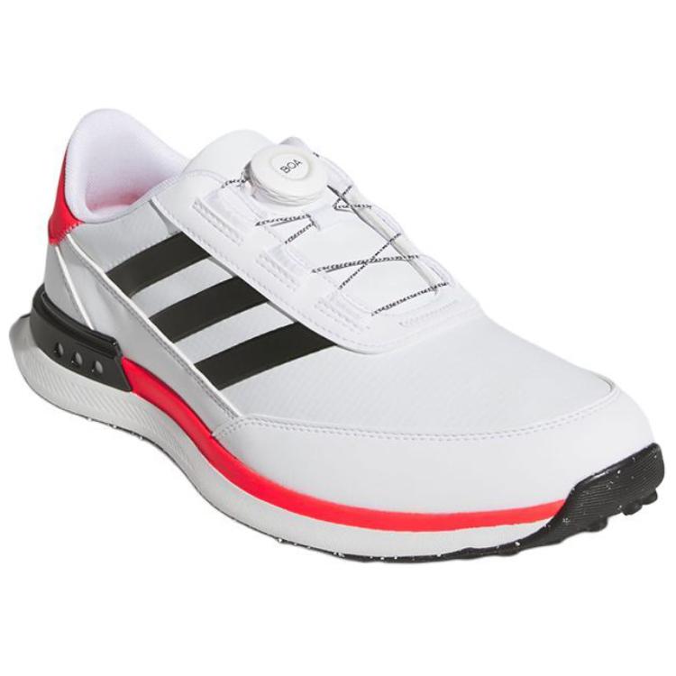adidas S2G SL BOA Гольф Удобные Универсальные Амортизирующие Нескользящие Водонепроницаемые Дышащие Низкие Гольф-Ботинки Мужские кроссовки Белый Черный Красный JI4033