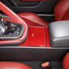 For Jaguar F-Type 2013-2024 Soft Carbon Fiber Car Central Control Water Cup Swtich Panel Decorative Trim Sticker Car Accessories