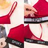 FINETOO Women's Lace Underwear Sports Bras Sexy Girls' Bra Detachable Breast Pads Bra 3/4 Cup Push Up Bra Triangle Cup Strap Underwear
