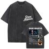 Vintage Washed Dani Martin Lo Que Me De La Gana Album  Graphic TShirt Men Women Gothic Fashion Washed Vintage Loose soft