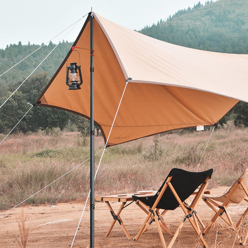 Стойка для палатки DOBEN Carbon Tarp Pole, 6 шарниров, плавная регулировка, диаметр 31 мм, 373 г, компактный набор из 2 шт. (Рост 56,5~240 см) приблизительно. (за штуку)