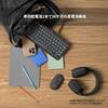 Беспроводная клавиатура Logitech PEBBLE KEYS 2 K380sGR: Тонкий, легкий (415г), Компактная, Bluetooth, Легкое переключение, Японская раскладка, 36 месяцев работы от батареи, C