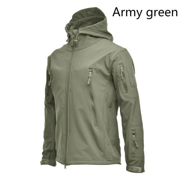 Военная тактическая уличная мягкая ветрозащитная флисовая куртка мужская армейская спортивная одежда термобелье для охоты и пешего туризма спортивные куртки с капюшоном