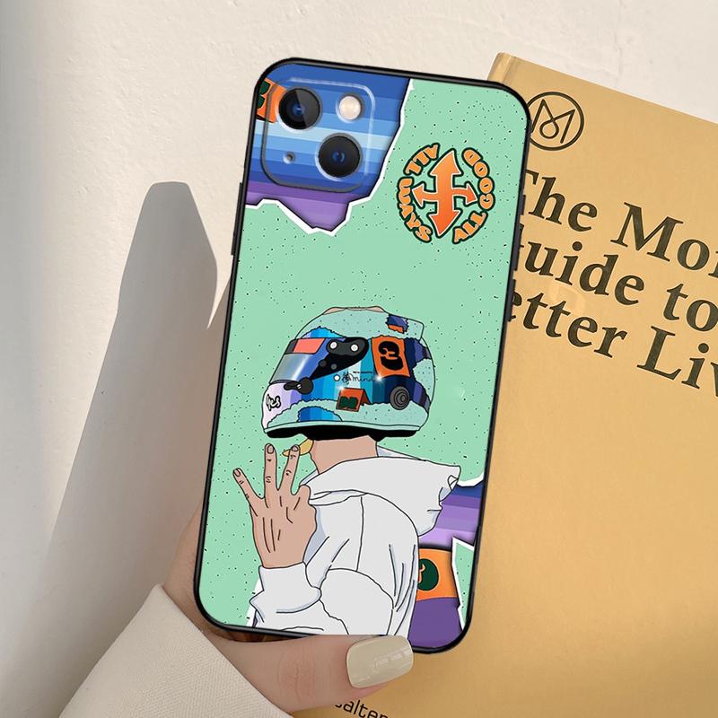 Daniel Ricciardo 3 Soft Phone Case For iPhone 17 Pro Max For iPhone 17 Air Silicone Cover Funda