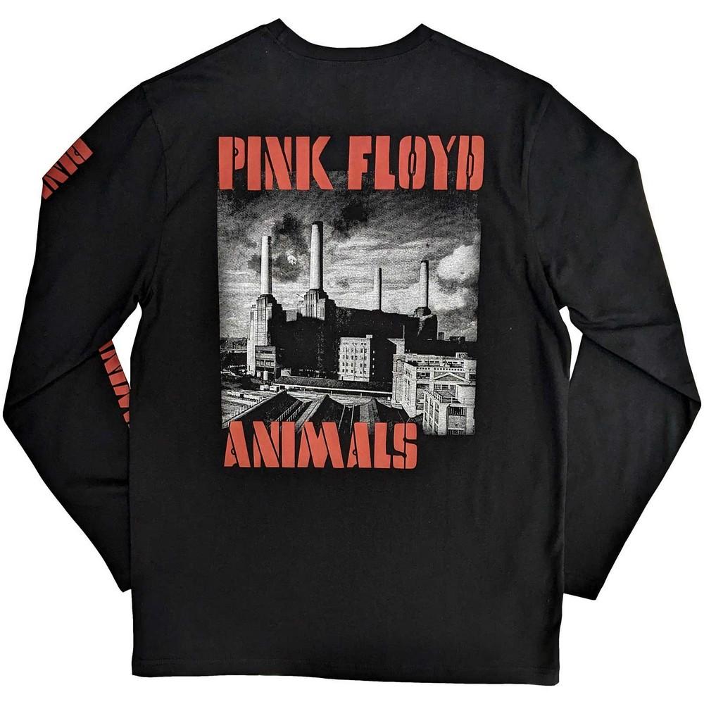 Pink Floyd Футболка унисекс с длинными рукавами для взрослых животных