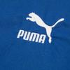 Puma Архивный набор вышитый логотип круглый вырез толстовка унисекс топы синий 622781-67