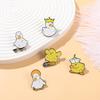 Animal Brooch Cute Costume Accessories Lightweight Unique Women Pin Cartoon Duck Badge Jewelry Gift