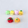 1PCS Fruit Plush Peach Toys Mini Cute Soft Stuffed Pear Toy Small Pendant Children Kids Playmate Valentine Gifts Unisex 8CM