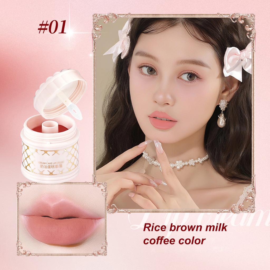 Клубничный торт, бархатистая жидкая помада, увлажняющая, тинтующий блеск для губ, кремовый мусс для губ