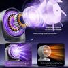 100-скоростной USB-перезаряжаемый настольный/настенный вентилятор с цифровым дисплеем, турбо-воздухоциркулятор для охлаждения дома/офиса
