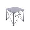 ZISIZ Portable Aluminum Square Folding Outdoor Table
