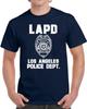 Полицейский департамент Лос-Анджелеса Депт LAPD Вдохновленная Пользовательская Городская Унисекс Футболка